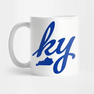 Kentucky ky Ladies Script Mug